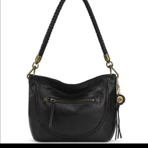 The Sak Indio Leather Handbag purse black boho
